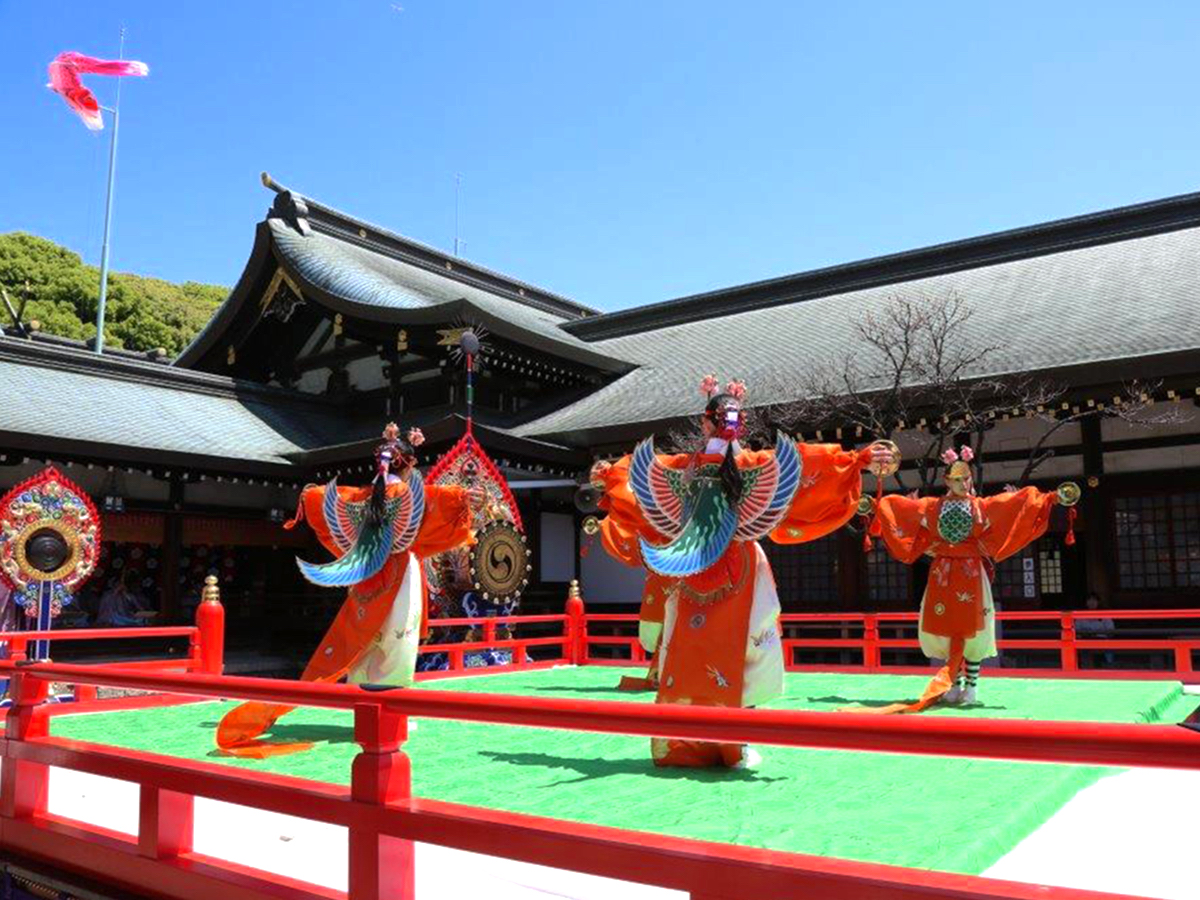 真清田神社『舞楽神事』