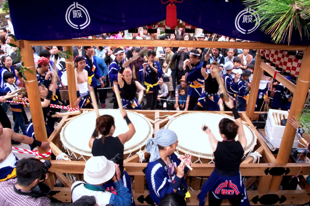 松江祭鼕行列