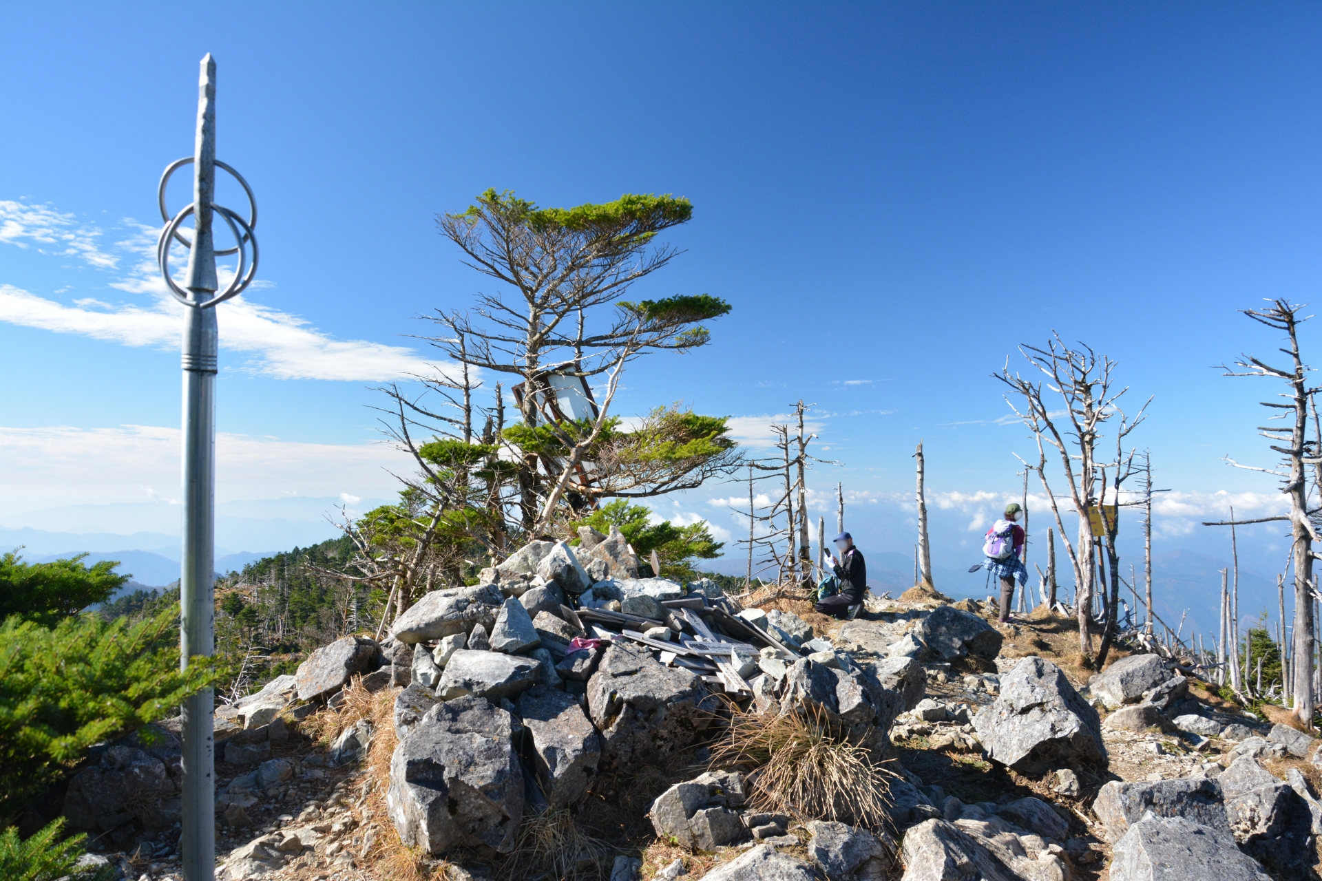 弥山山頂