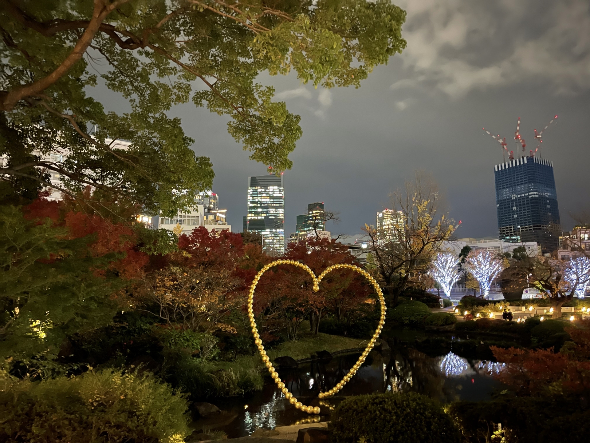 毛利庭園イルミネーション