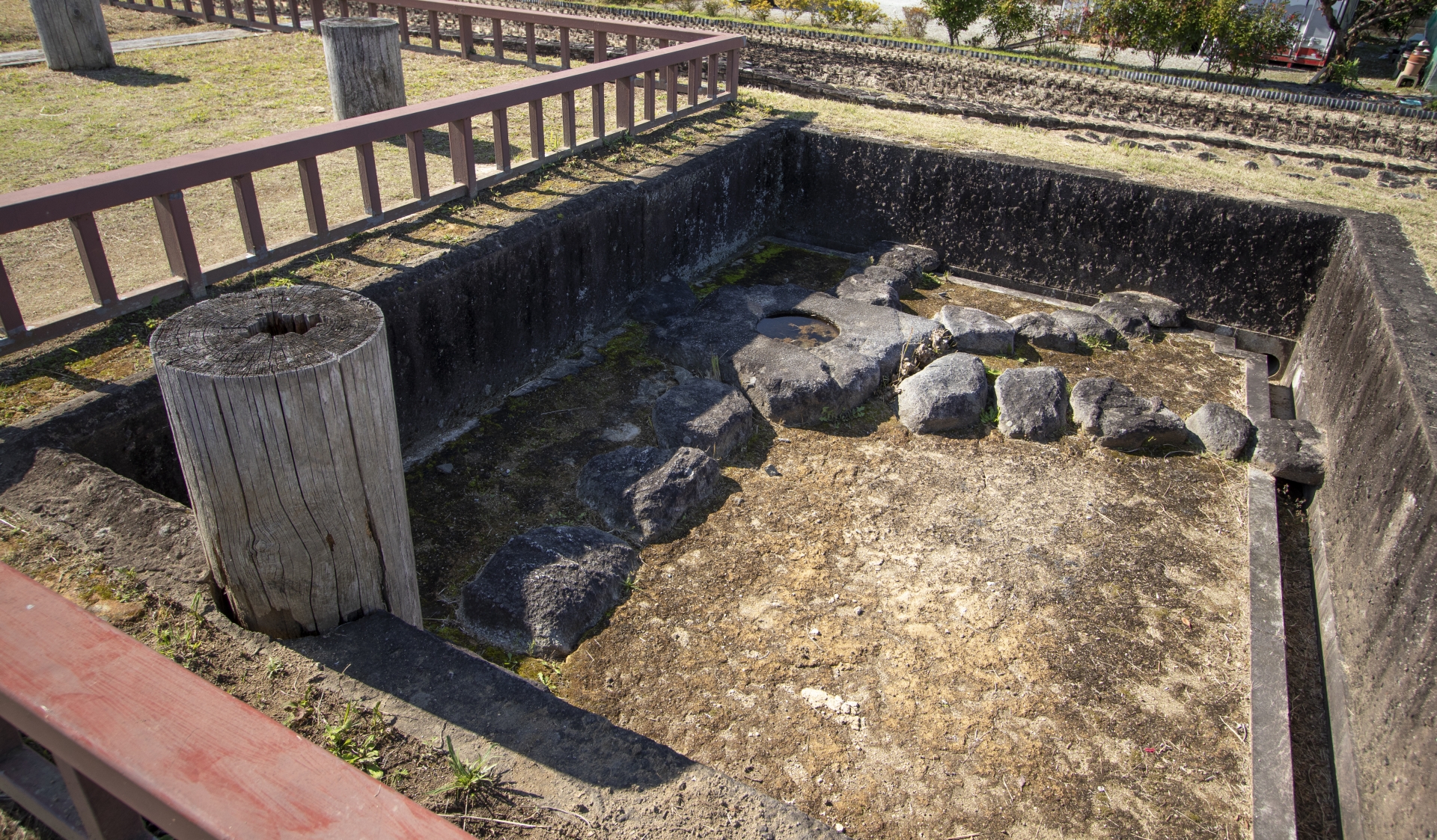 飛鳥水落遺跡