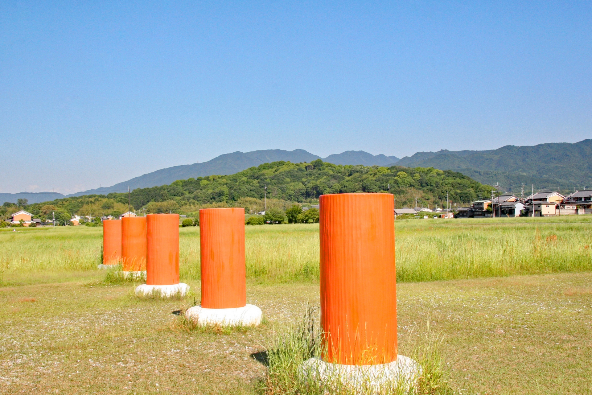 藤原宮跡から眺める天香具山
