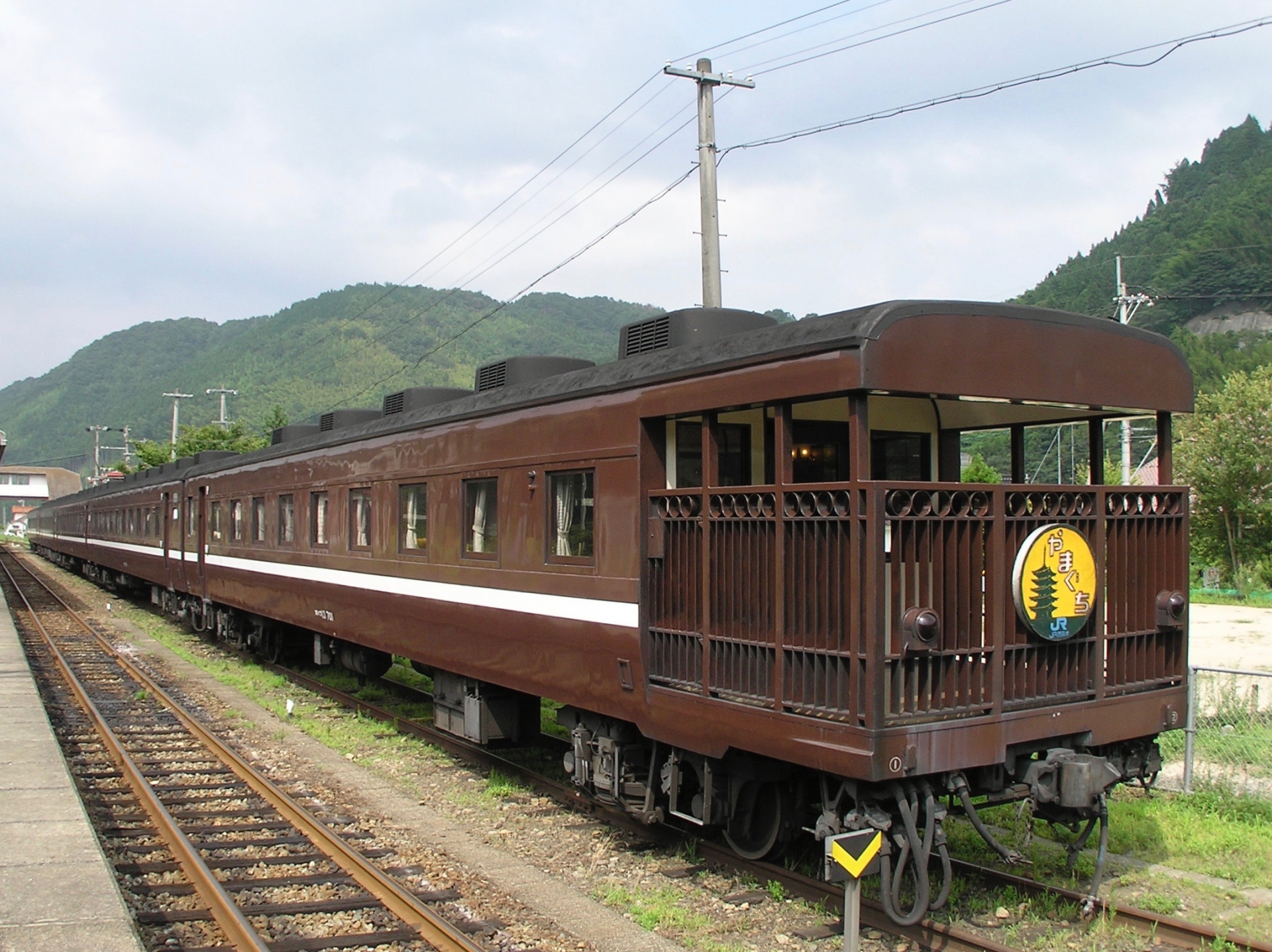 SLやまぐち号・展望車