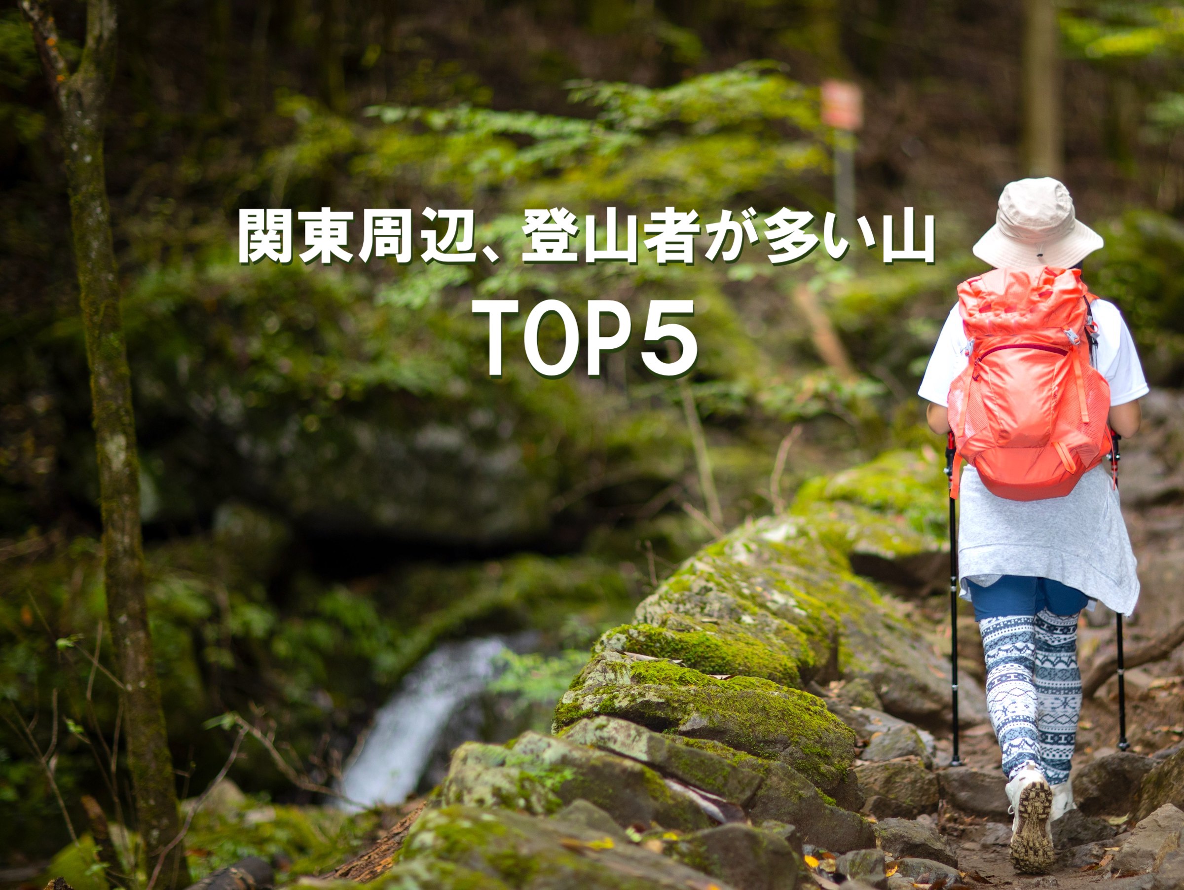 関東周辺、登山者が多い山　TOP5