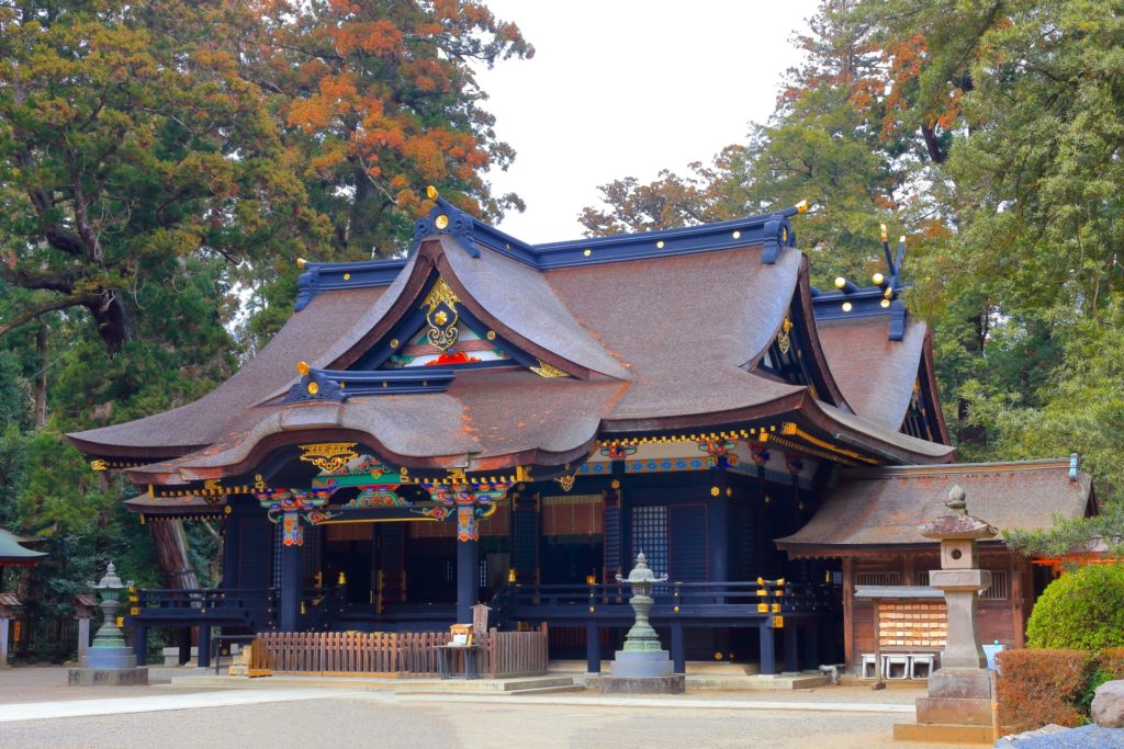 香取神宮の拝殿