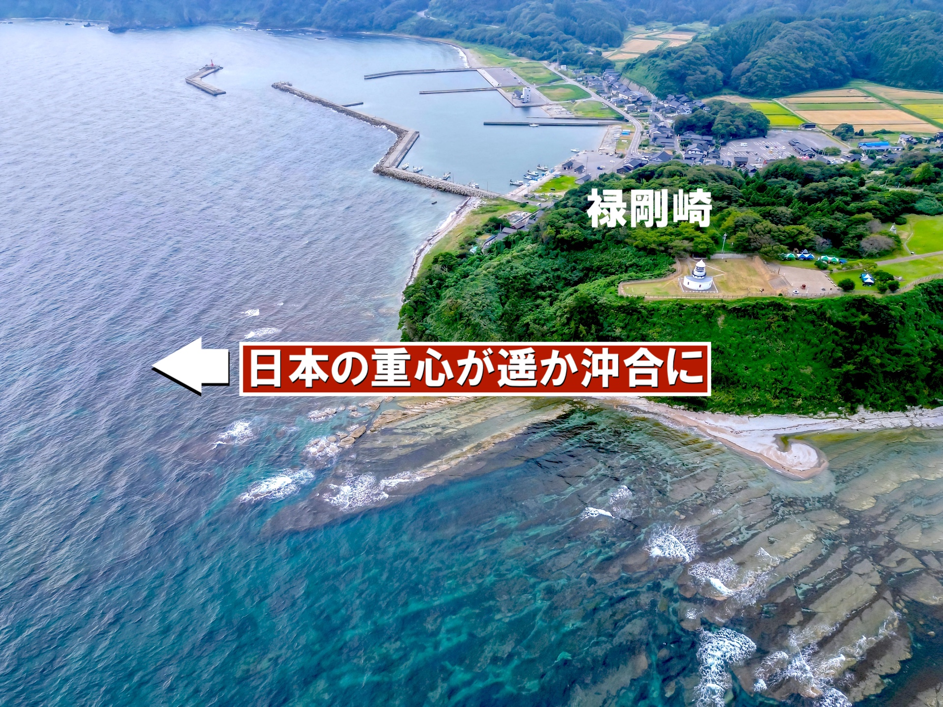 日本の重心