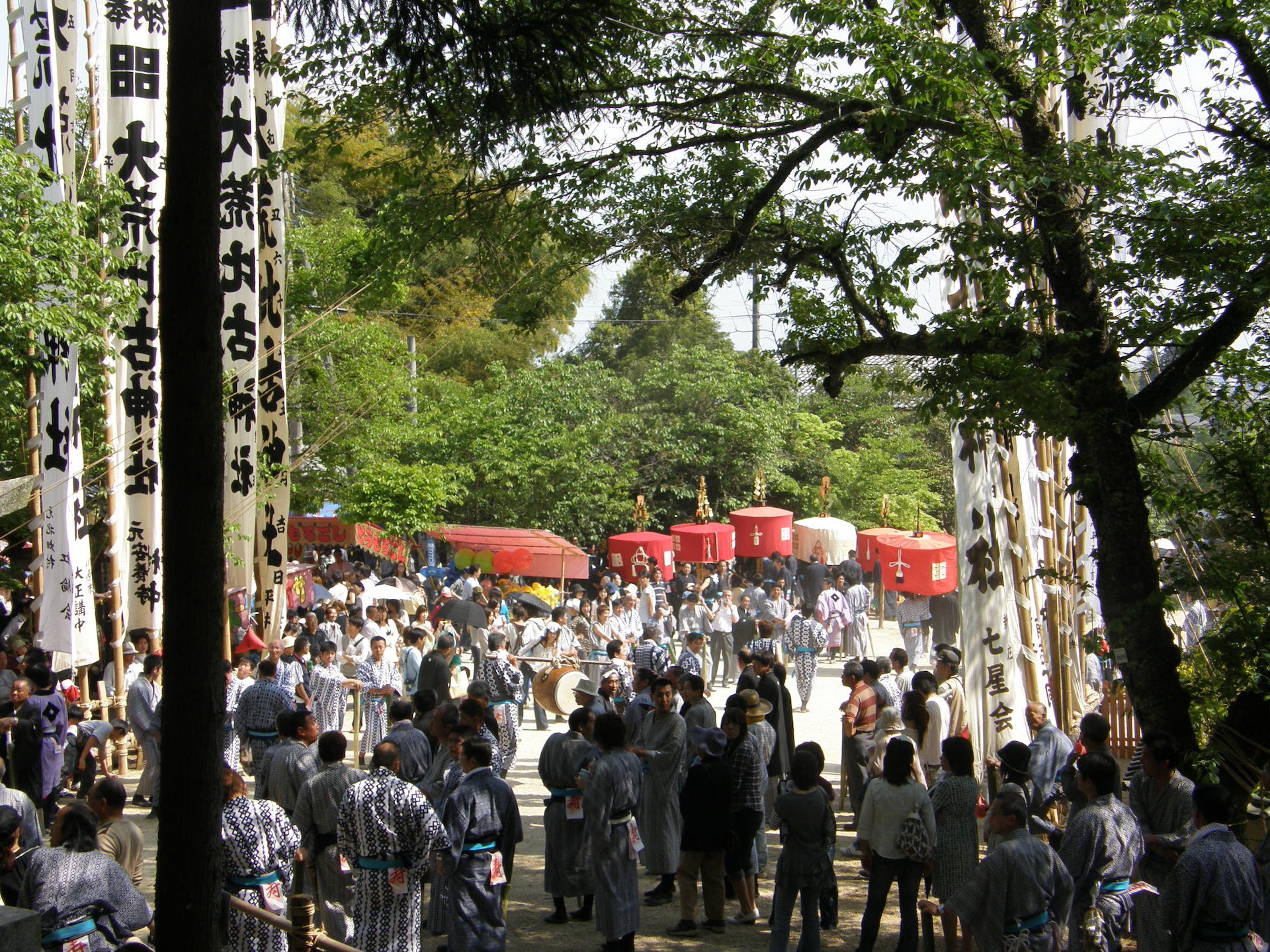 大荒比古神社『七川祭』