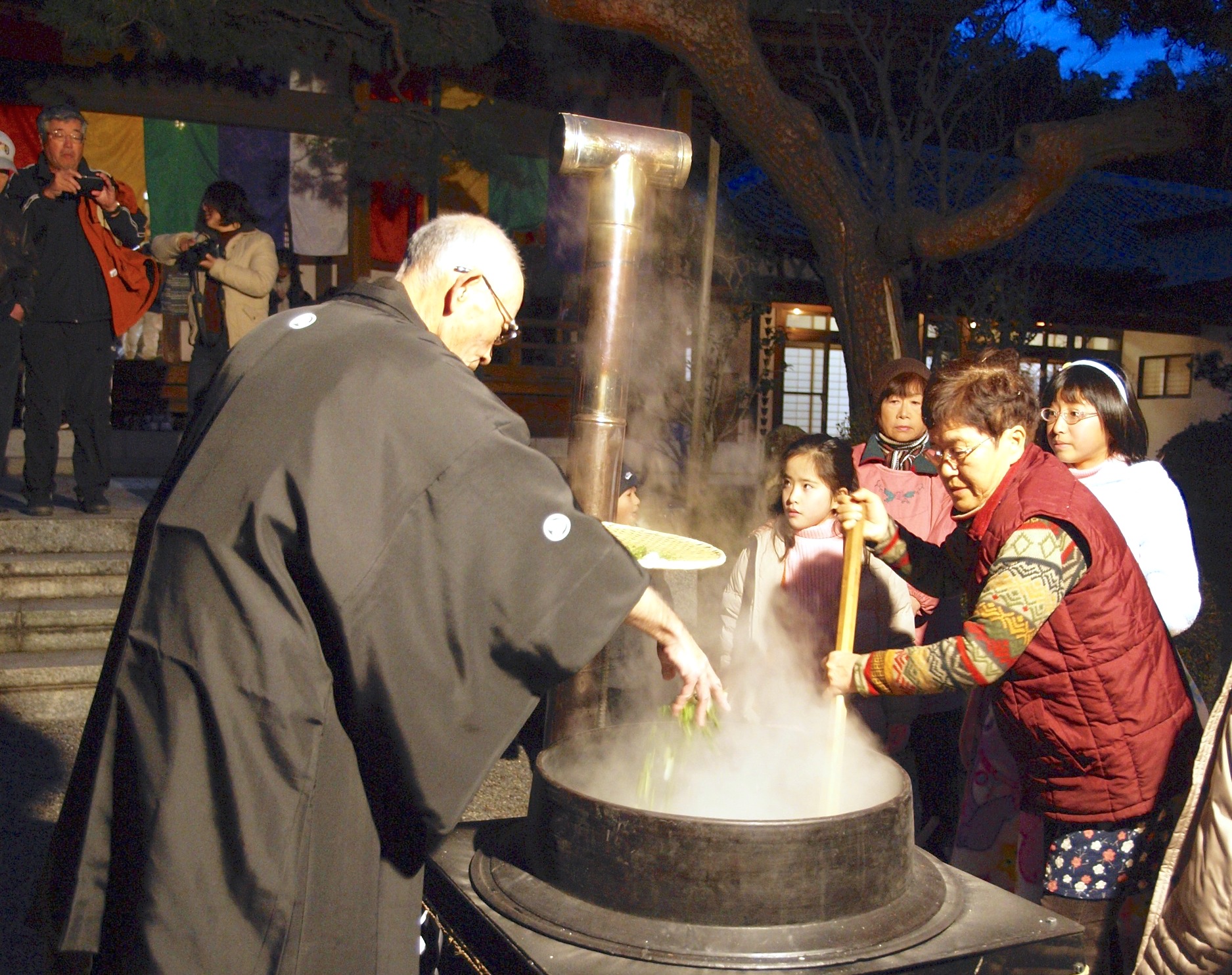 崇禅寺『七草粥会』