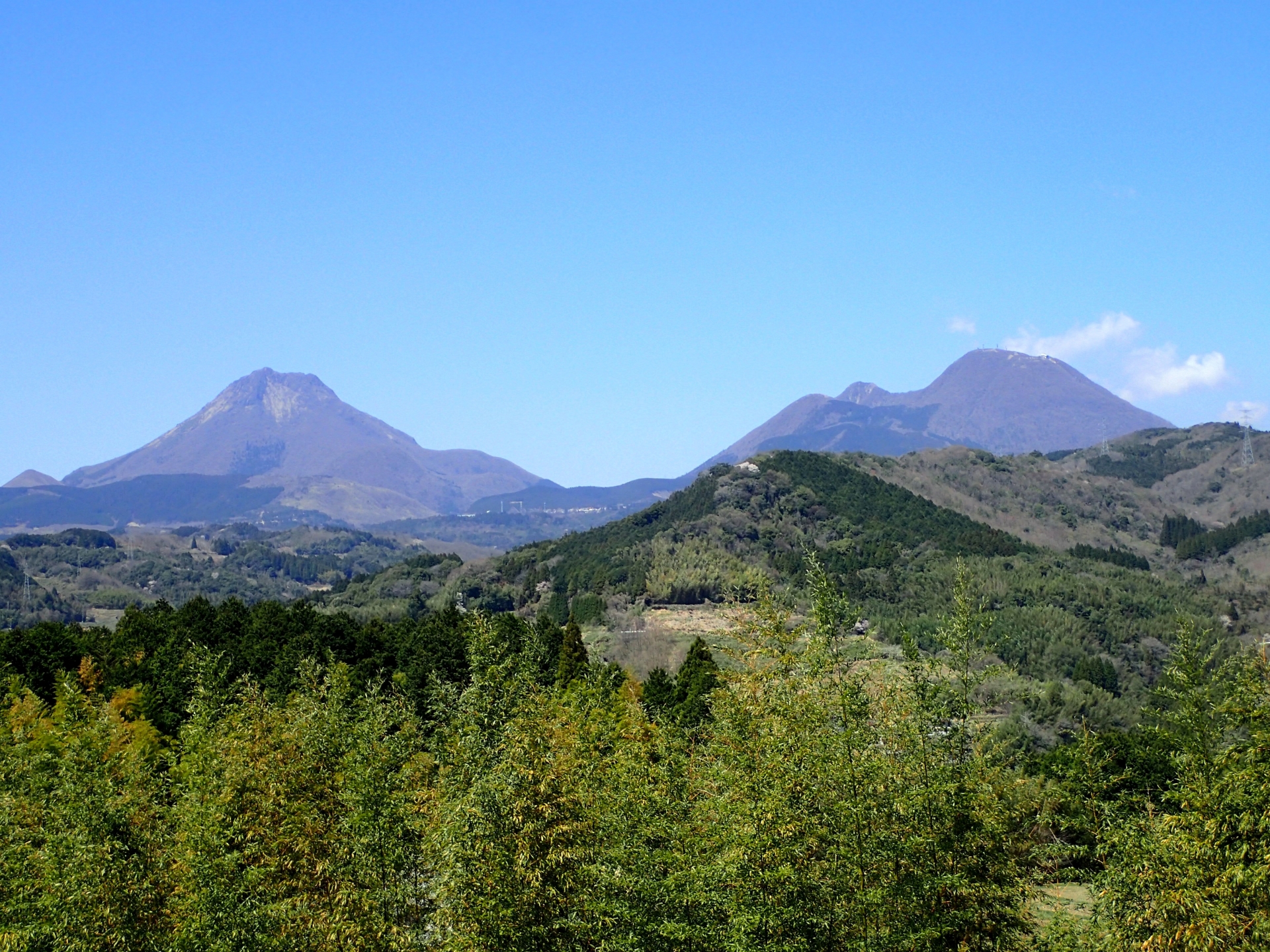 由布岳・鶴見岳