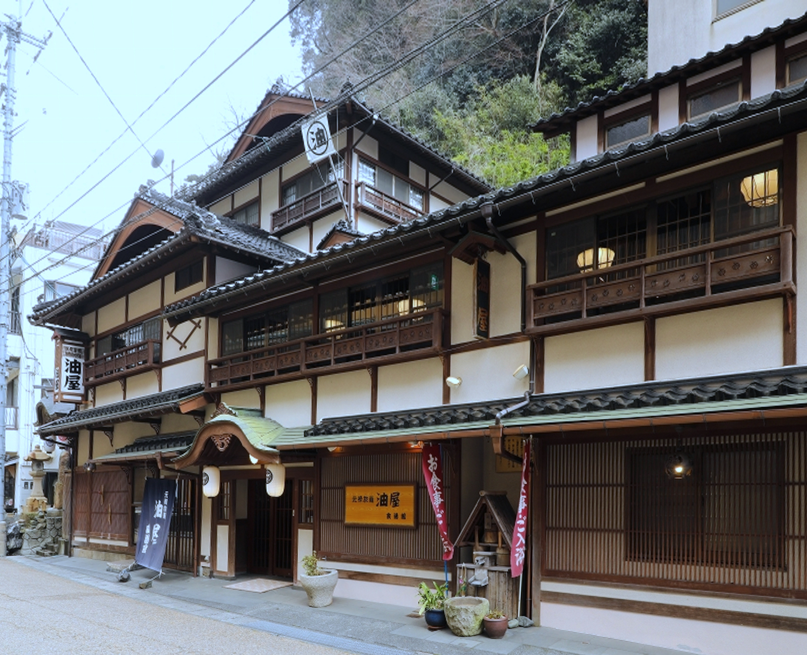 湯原温泉・油屋