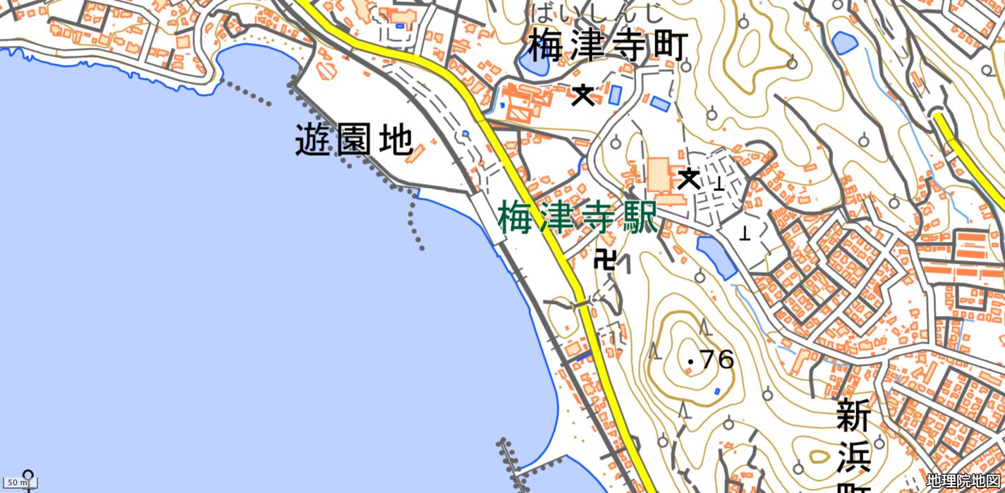 梅津寺駅
