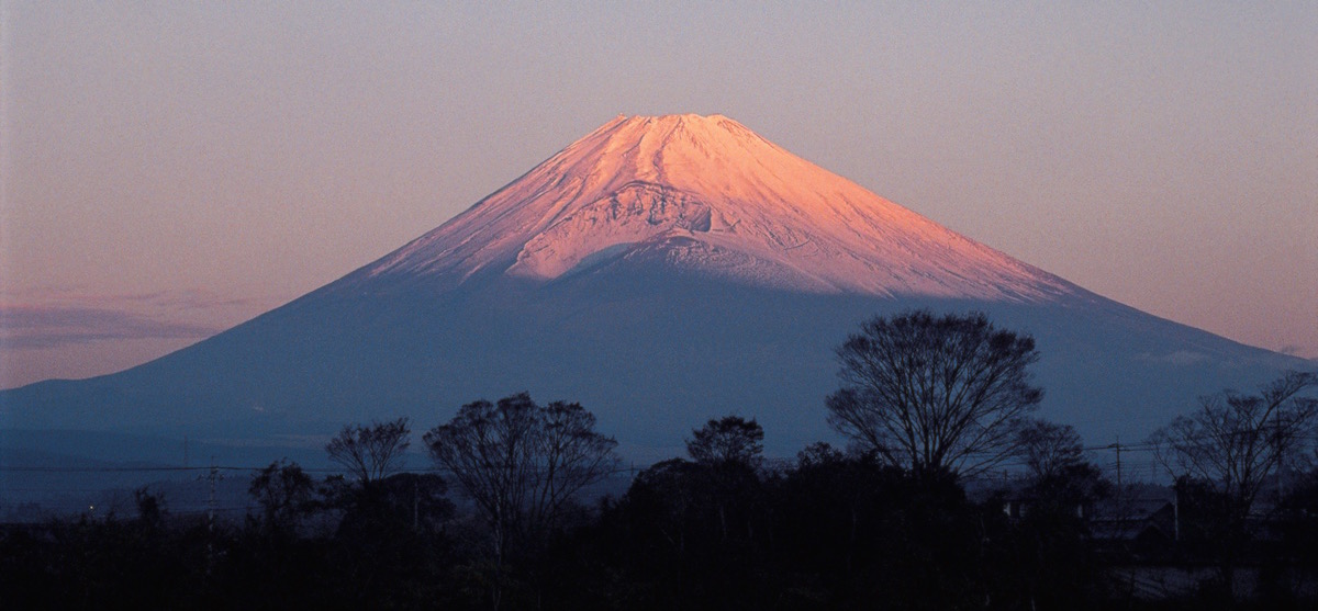 裾野市からの富士山