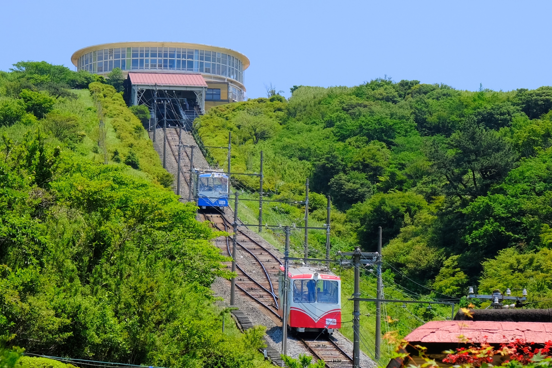箱根十国峠パノラマケーブルカー