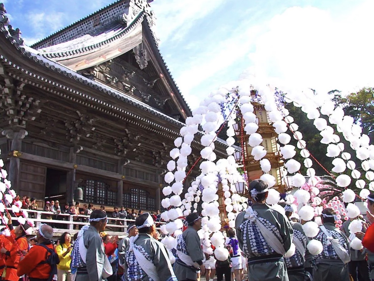 誕生寺御会式