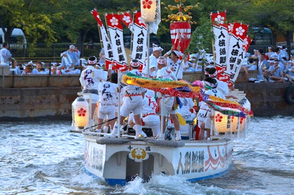 天神祭『船渡御』