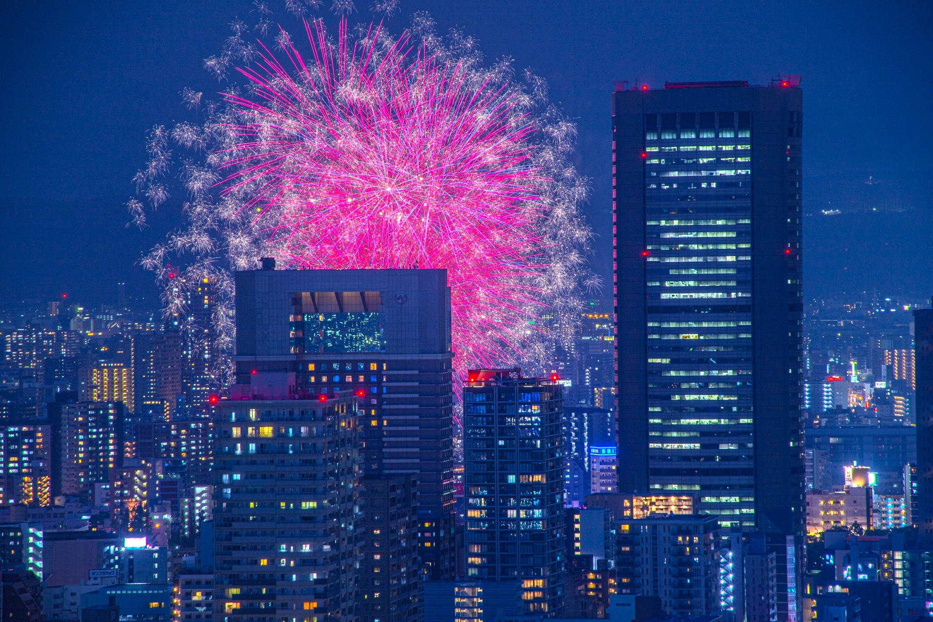 天神祭奉納花火大会