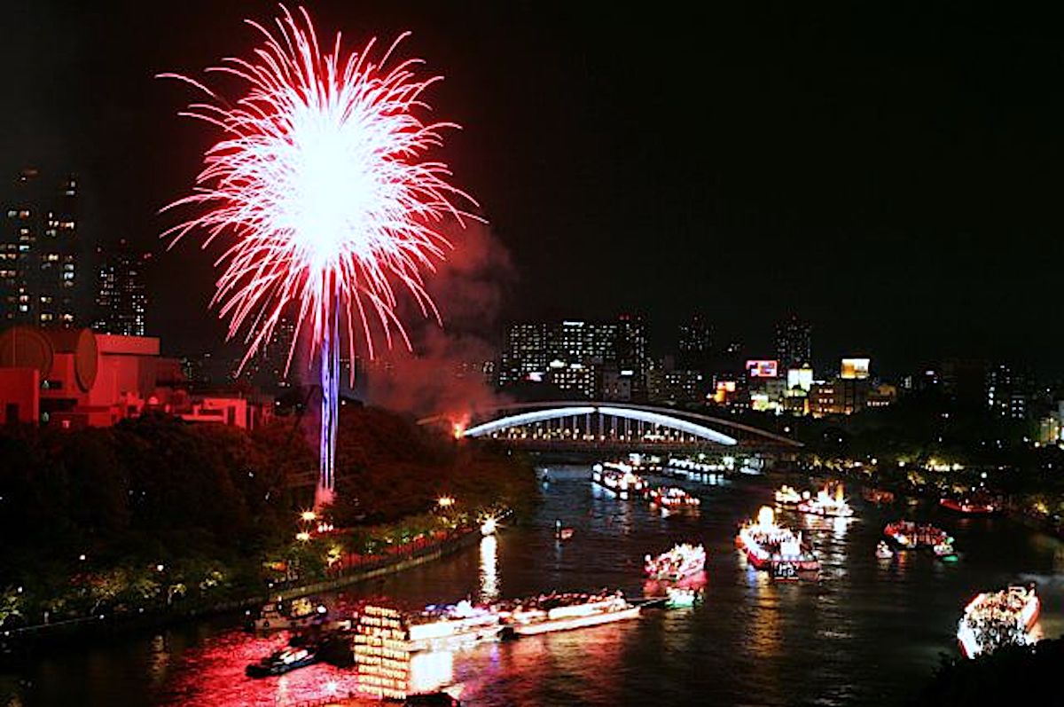 天神祭奉納花火大会
