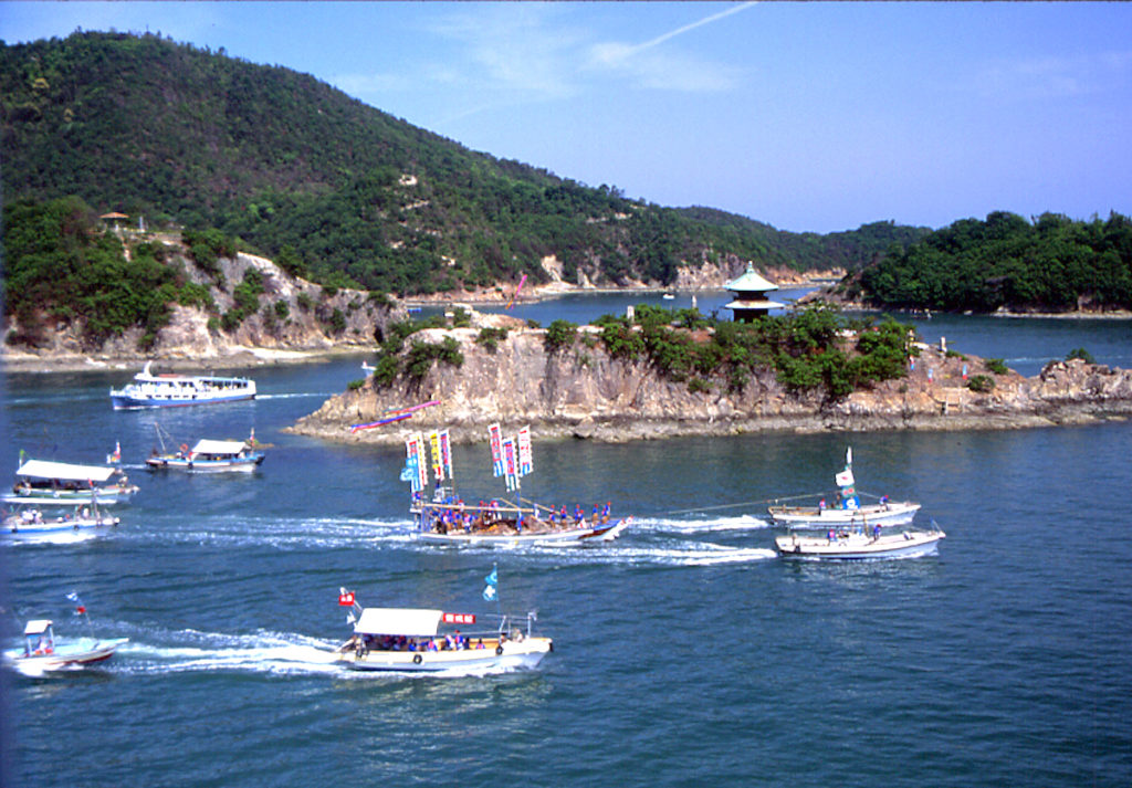 鞆の浦観光鯛網
