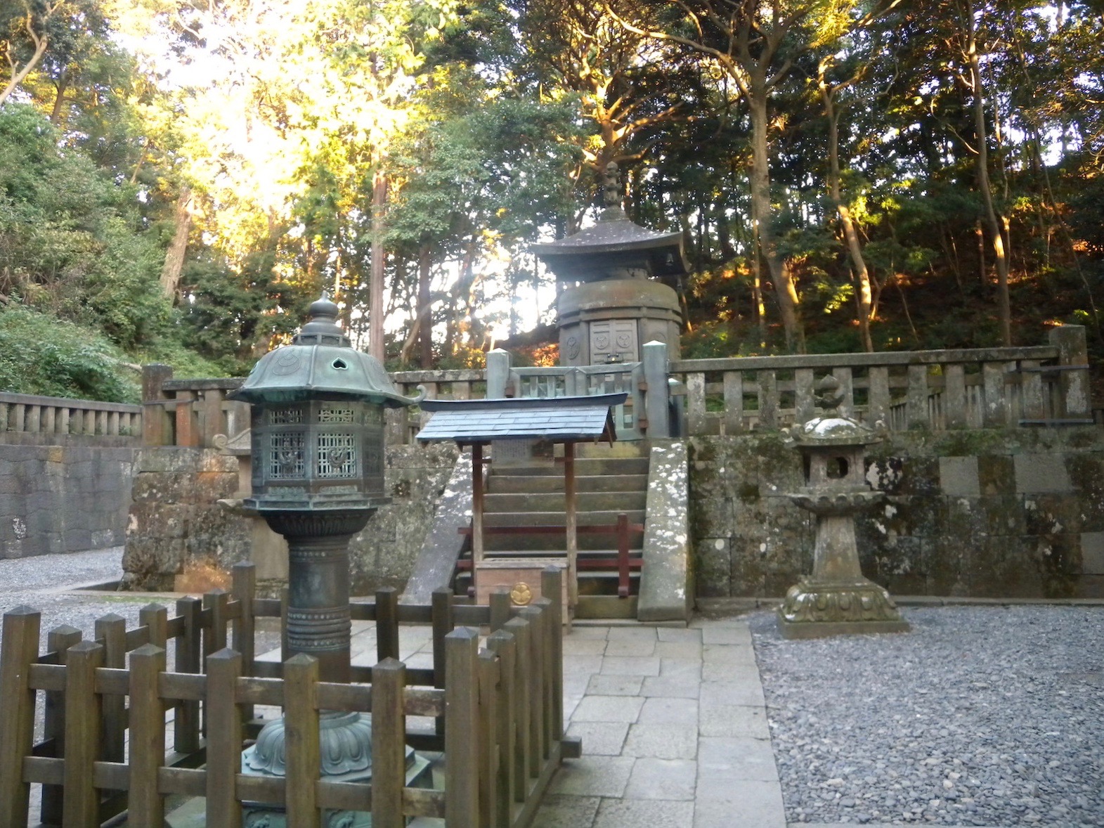久能山東照宮の神廟(徳川家康墓所)