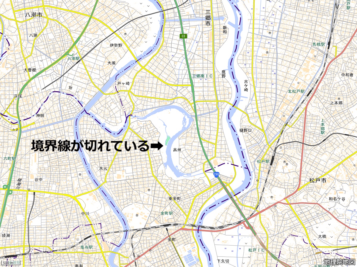 東京にもあった県境未確定の地（葛飾区・小合溜）