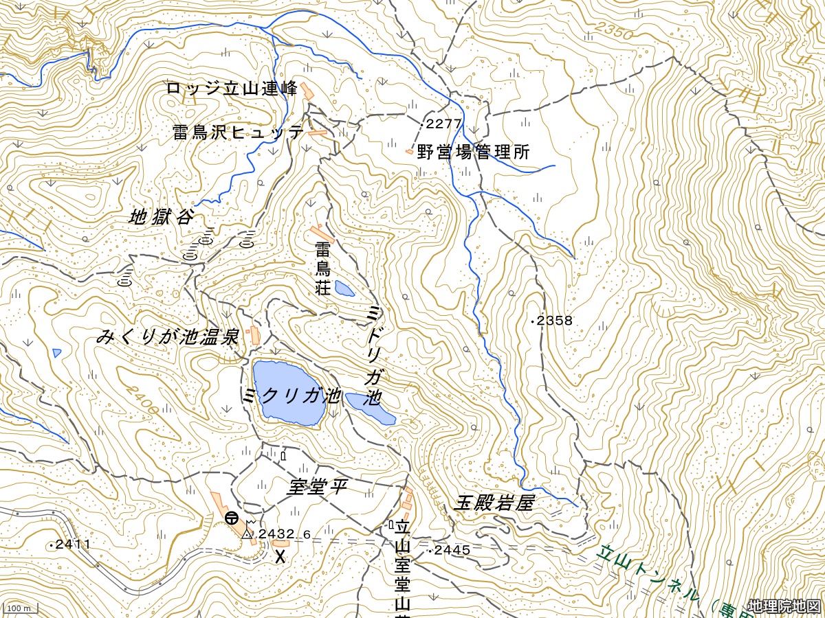 日本最高所の温泉宿、TOP3は、立山・室堂に！