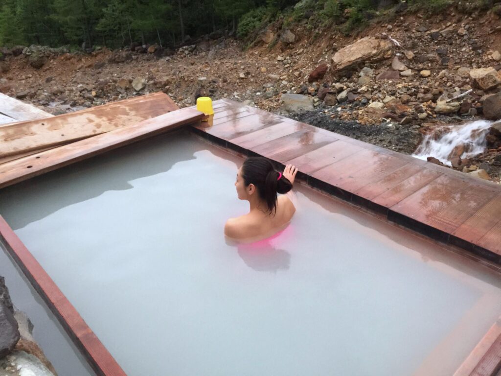 日本最高所の露天風呂はどこ？