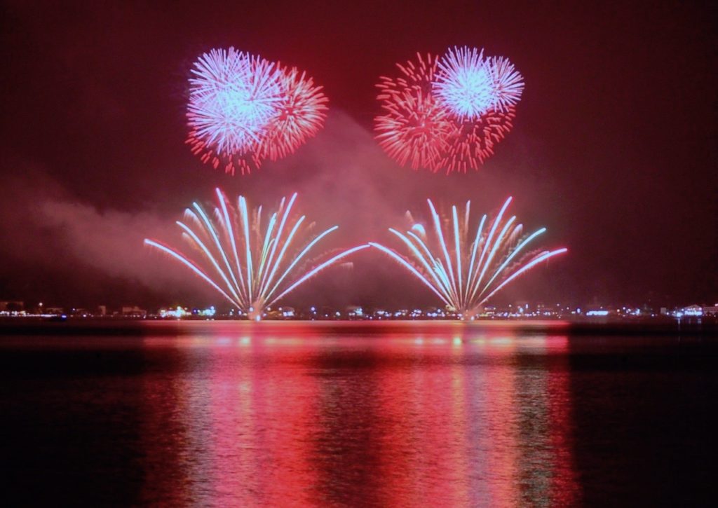 山中湖花火大会報湖祭