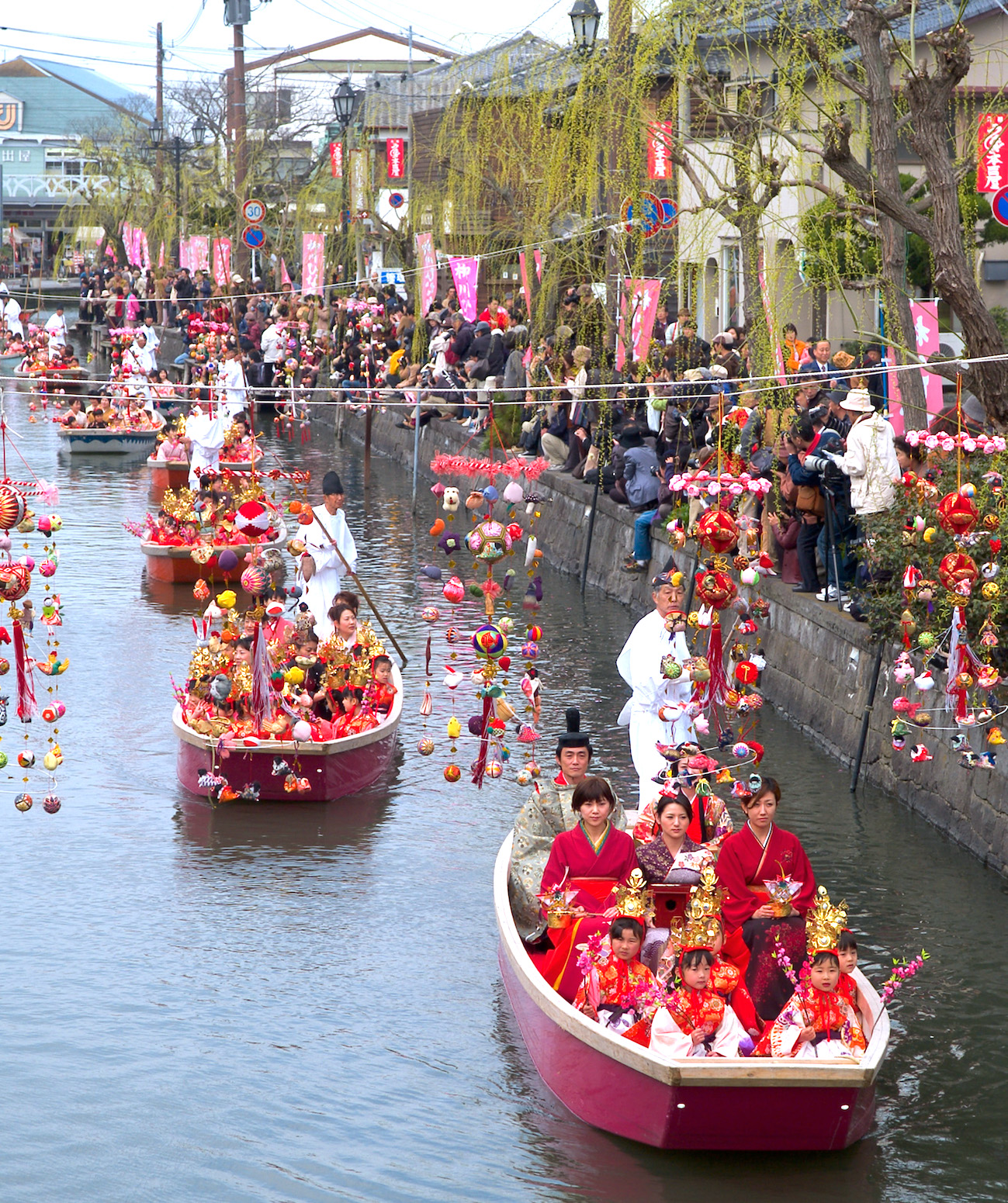 柳川雛祭り さげもんめぐり