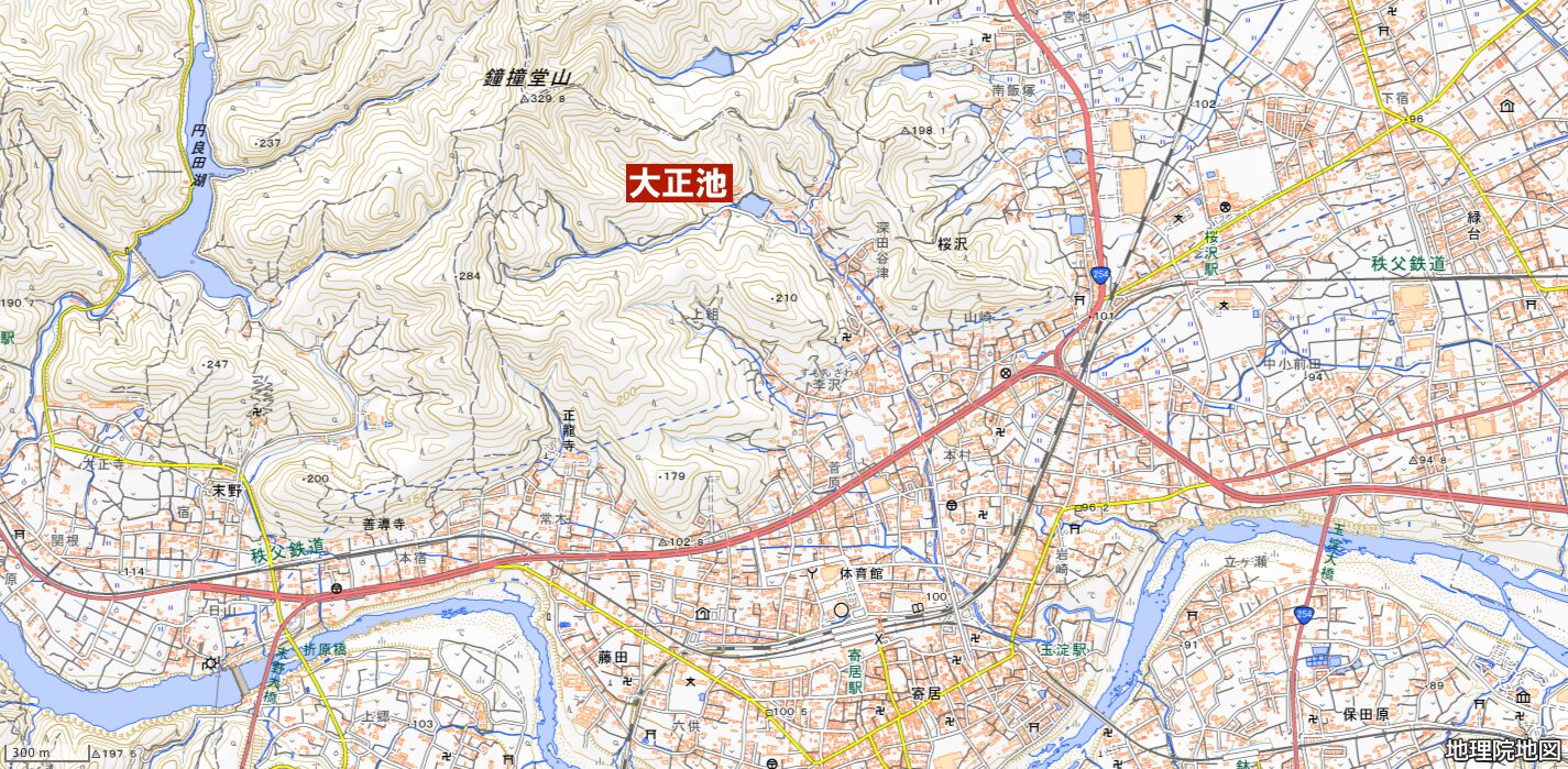 大正池（寄居）