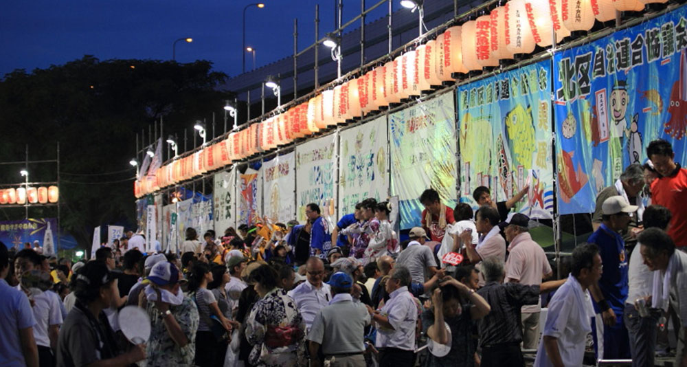 泉州夢花火in堺大魚夜市