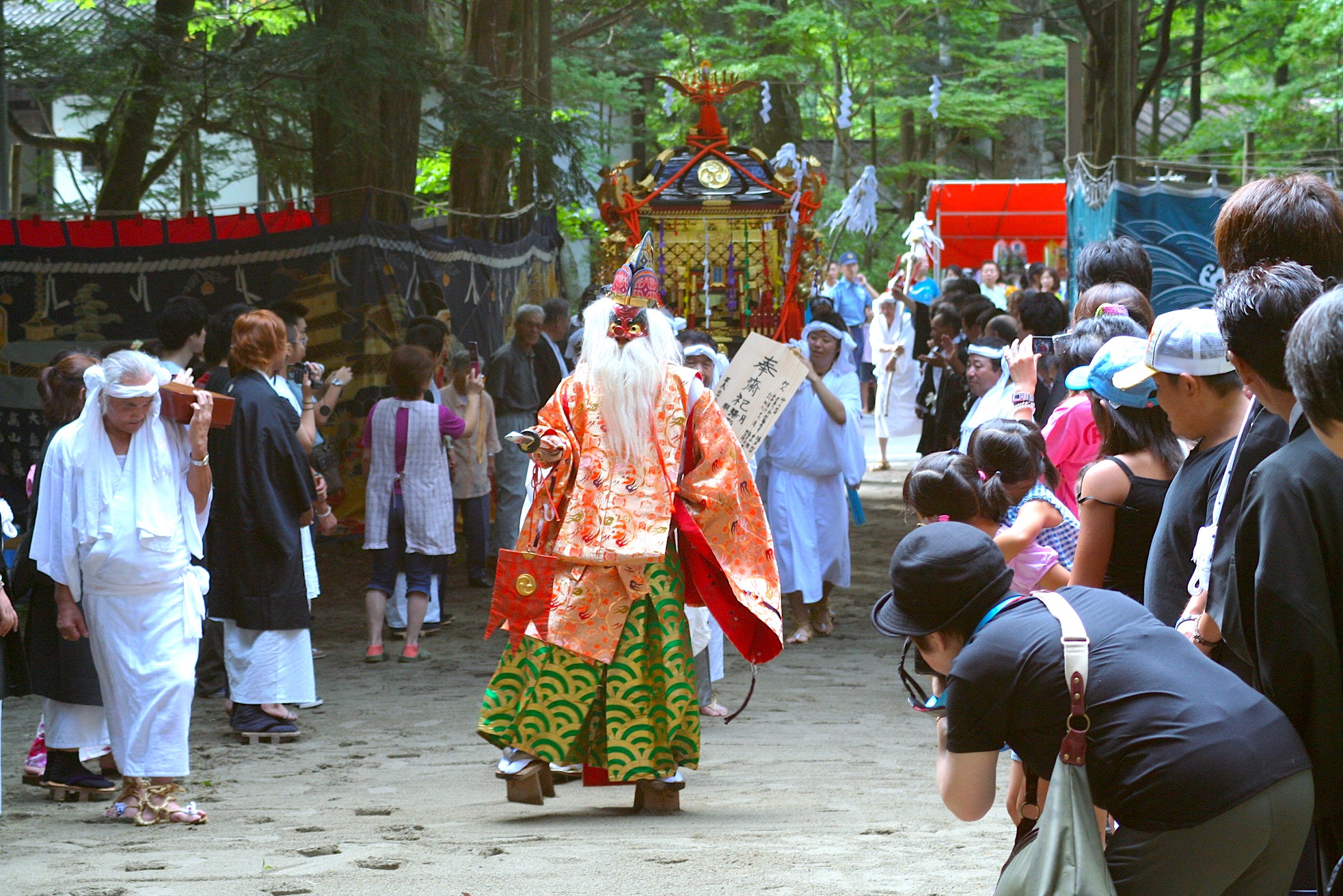 湯殿山神社祭礼｜湯西川温泉