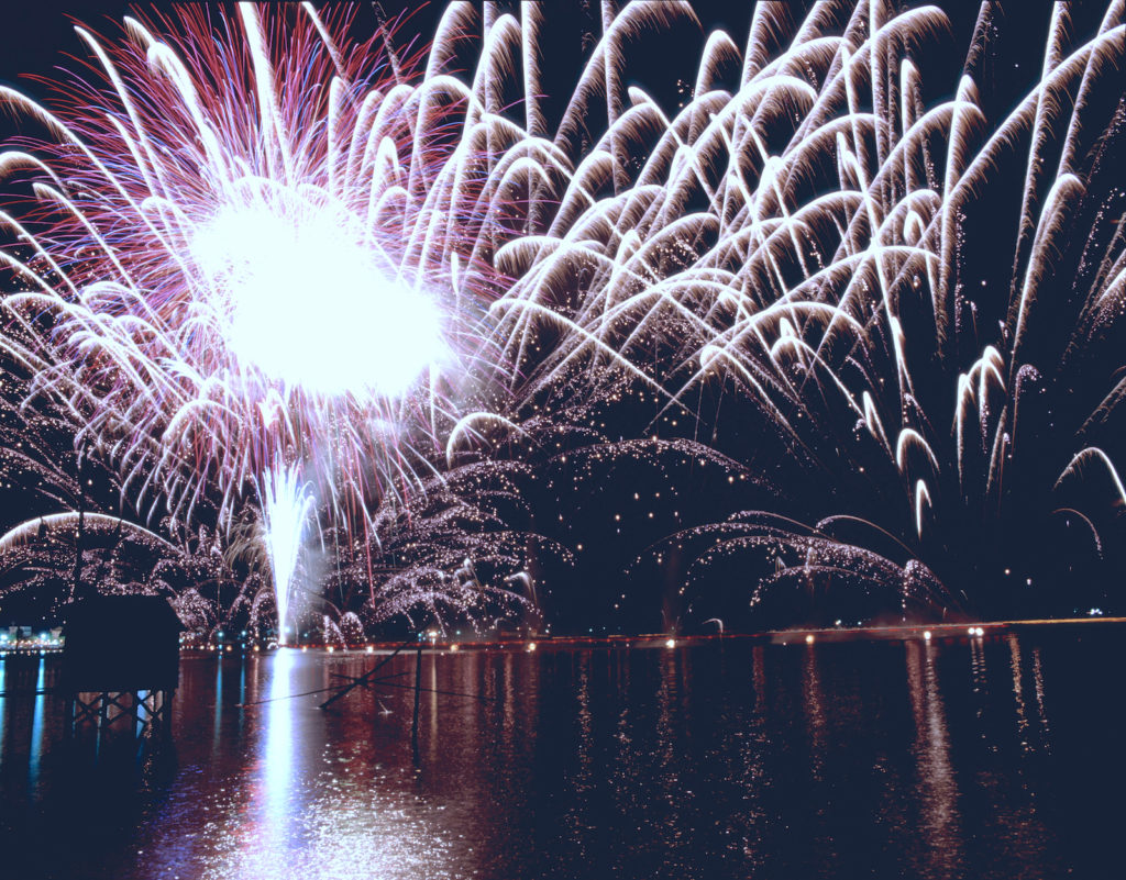 水郷祭(湖上花火大会)