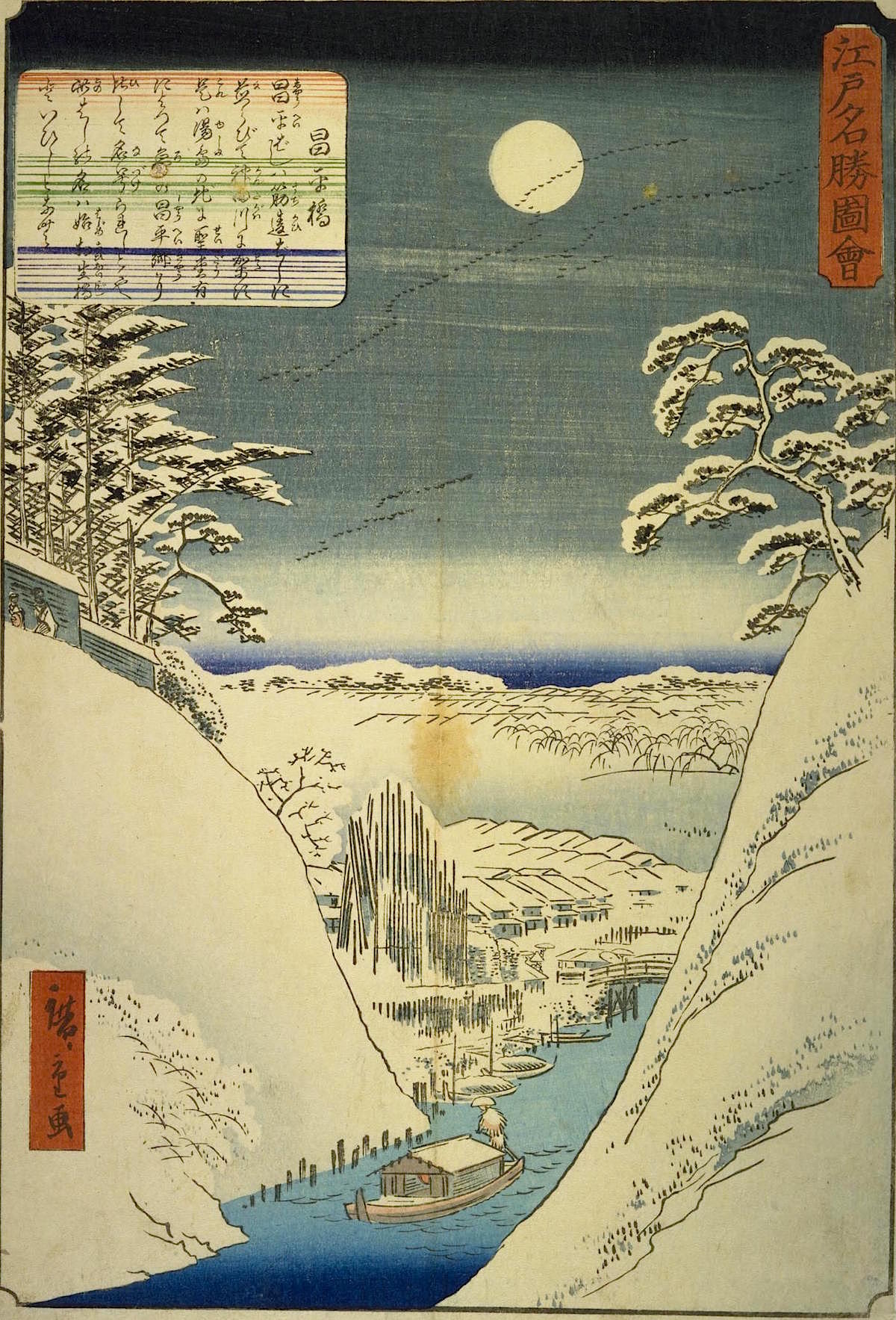 広重「江戸名勝図会 昌平橋